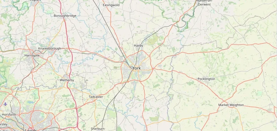 Map of the York area we cover